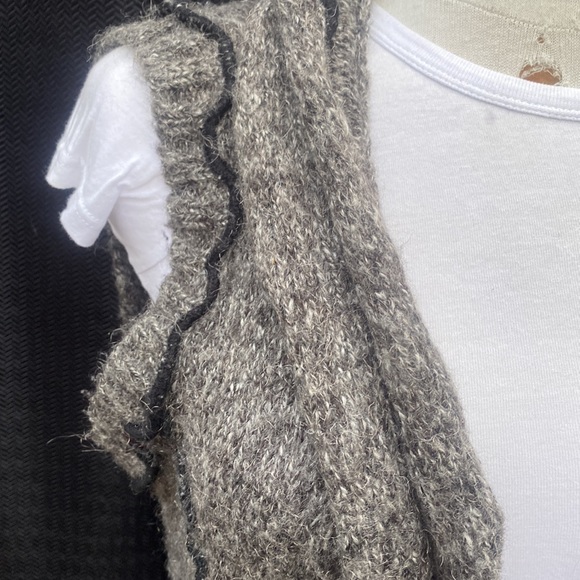 225-Orange You Worth It😜🥰 Orange Fashion Village Wool Vest - Picture 11 of 11